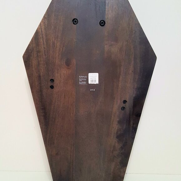 RARE Pottery Barn Halloween Skeleton Wood Cheeseboard NIB - Picture 6 of 6